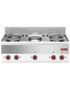 Cuisinière électrique 5 plaques -Top-
