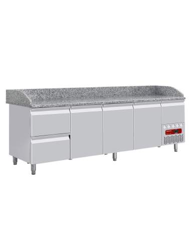 Ensemble table frigo & structure réfrigérée :