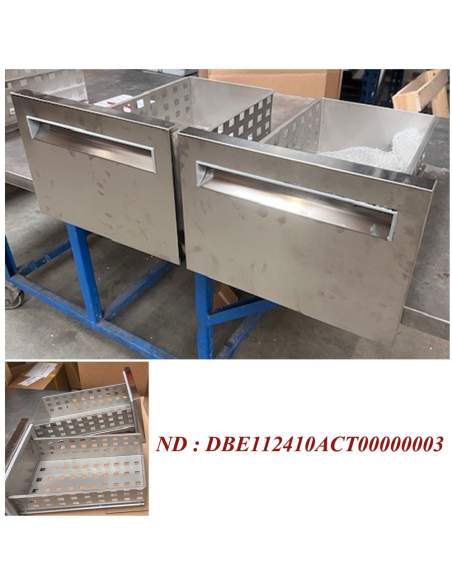 Kit bloc tiroirs (1/2 + 1/2), tables MR...