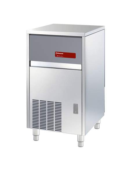 Machine à glaçons pleins 47 kg, avec réserve - EAU