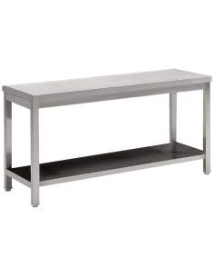 Table de travail ECO avec tablette inférieure