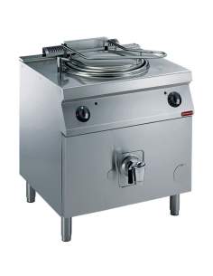 Marmite gaz 100 litres, chauffage direct, sur meuble