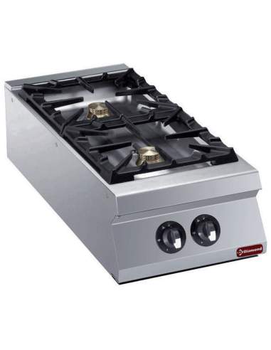 Cuisinière 2 feux vifs gaz -TOP-