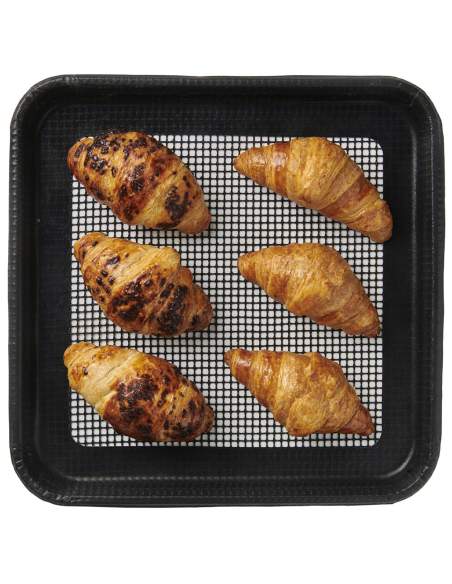 Set 2 plateaux de cuisson téflon perforé 