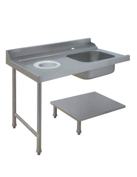 Table de prélavage "gauche" (tous modèles)