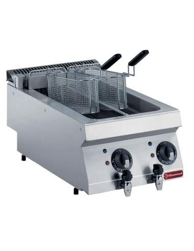 Friteuse électrique, 2x 5 litres -TOP-