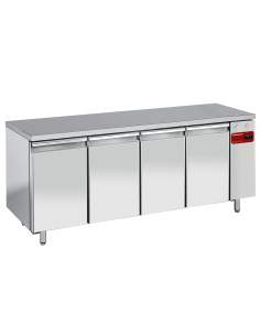 Table de congélation, ventilée, 4 portes GN 1/1, (Sans groupe)