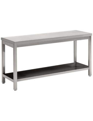 Table de travail ECO avec tablette inférieure