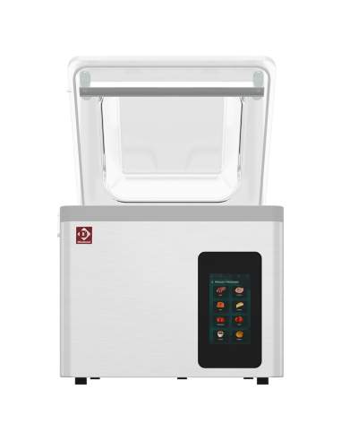 Machine sous-vide, cuve inox 370x420xh180 mm. 21 m3/h ecran TOUCH