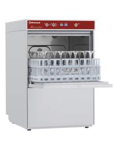 Lave-verres panier carré 400x400 mm + adoucisseur