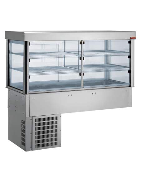 Vitrine réfrigérée et cuve réfrigérée 3 GN 1/1