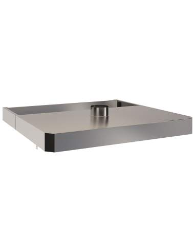 Hotte avec moteur (421 M3/h), fours "Extra - large"  06L - 12L