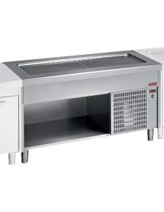 Élément top réfrigeré sur meuble ouvert 4x GN1/1