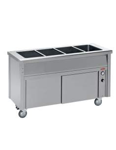 Élément bain-marie sur armoire chauffante 3 GN 1/1