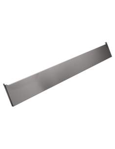 Plinthe frontale en inox 1200 mm