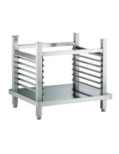 Support avec structure à platines, fours 6 & 10x GN 1/1