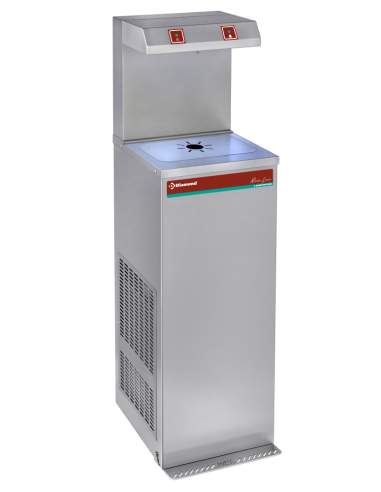 Refroidisseur d'eau à pédale, inox, 150 Litres/heure