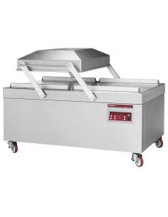 Machine sous-vide, double chambre 840x830xh250 mm. - 250 m3/h
