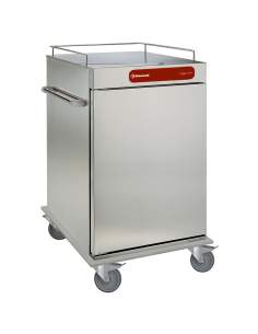 Chariot neutre isolé pour repas, 10 GN 2/1