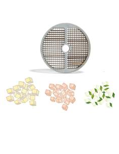 Grille pour cubes/macédoine 8 mm