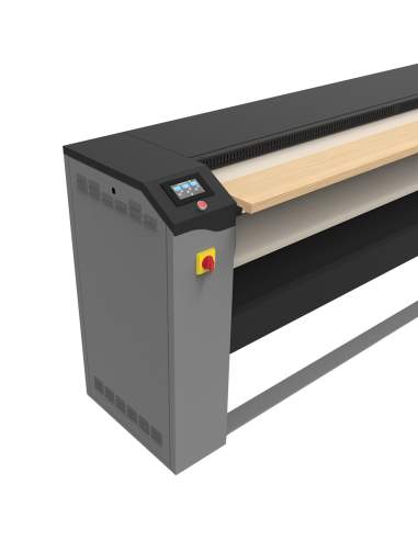 Repasseuse, rouleau (Cov. Nomex) 1200 mm D.250 mm TOUCH SCREEN