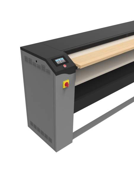 Repasseuse, rouleau (Cov. Nomex) 1200 mm D.250 mm TOUCH SCREEN