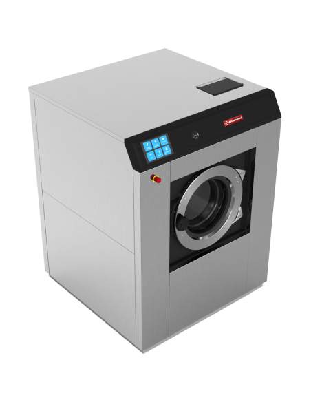 Lave-linge à super essorage, 23 kg "inox"