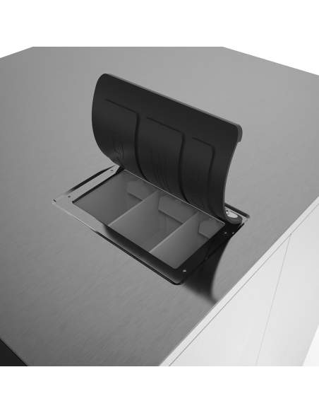 Lave-linge à super essorage, 23 kg "inox"