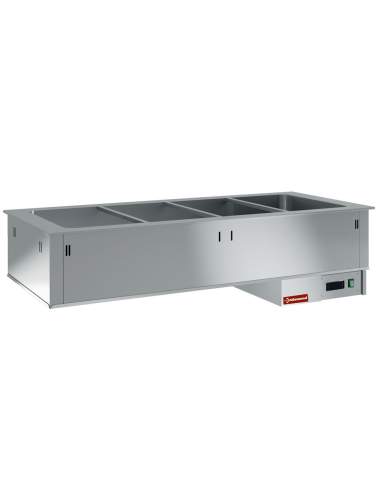 Élément cuve bain-marie "à sec" 5x GN 1/1