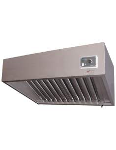 Hotte complète (7/7-1500 M3/h) 120 Pa, variateur, 3 filtres