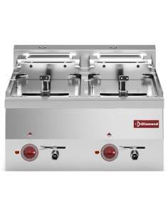 Friteuse électrique, 2 cuves 10 litres -Top-