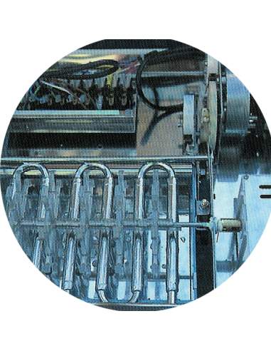 Machine à glaçons creux 31kg avec réserve 12 kg