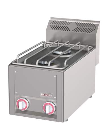 Cuisinière 2 feux gaz, -Top-