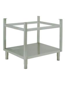 Piètement en inox, fours 6x GN 1/1