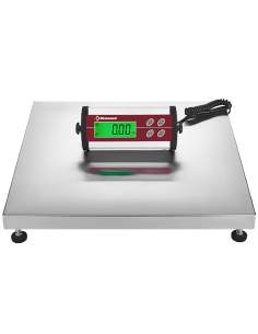Bascule électronique inox, 150Kg x 50g