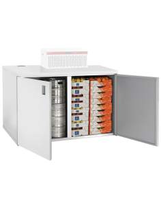 Coffre de "stockage", 1800 litres, 2 portes (sans groupe)
