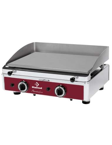 Plaque de cuisson lisse, gaz