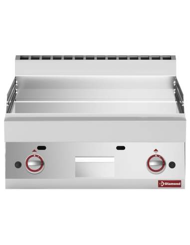Plaque de cuisson gaz lisse -Top- chrome dur "50 µm"