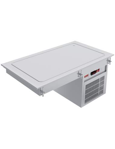 Élément top réfrigéré 4x GN 1/1
