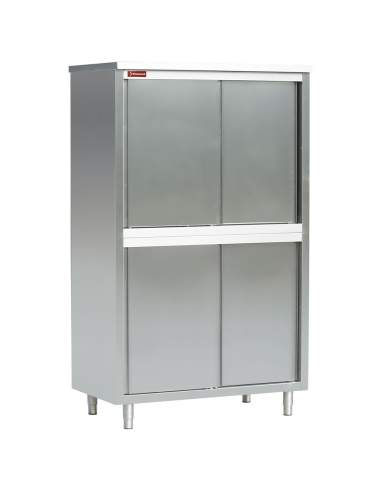 Armoire haute, portes coulissantes