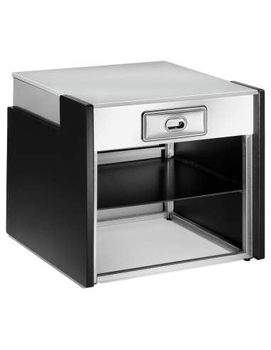 Elément caisse 700 mm - NOIR