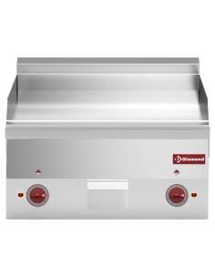 Plaque de cuisson électrique, surface lisse "chrome" -Top-