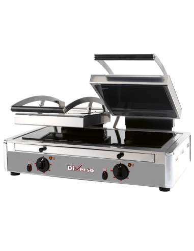 Grill Panini DOUBLE vitrocéramique
