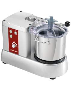 Cutter inox, 6 litres, variateur de vitesse