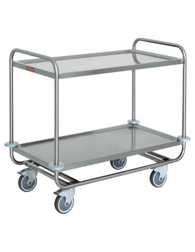 Chariot de service 2 niveaux