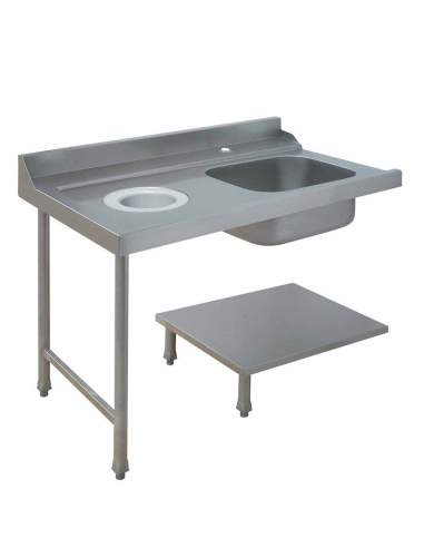 Table de prélavage "gauche" (tous modèles)