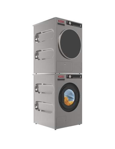 Sèche-linge "Inox-Titanium", avec condenseur 6,5 Kg