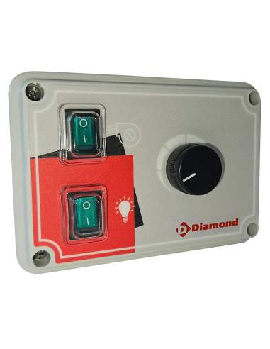 Variateur électronique + interrupteur pour LED