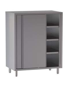 Armoire haute, portes coulissantes