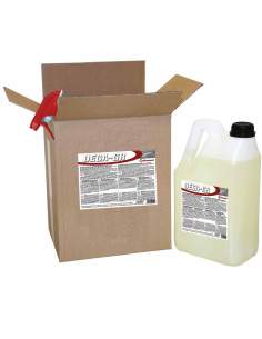 Produit décarboniseur et degraisseur pour fours, grills, plaques de cuisson - 2 BD. x 5 LT/6,25 KG + PULV.    (+ Pulvérisateur)